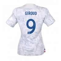 Dámy Fotbalový dres Francie Olivier Giroud #9 MS 2022 Venkovní Krátký Rukáv
